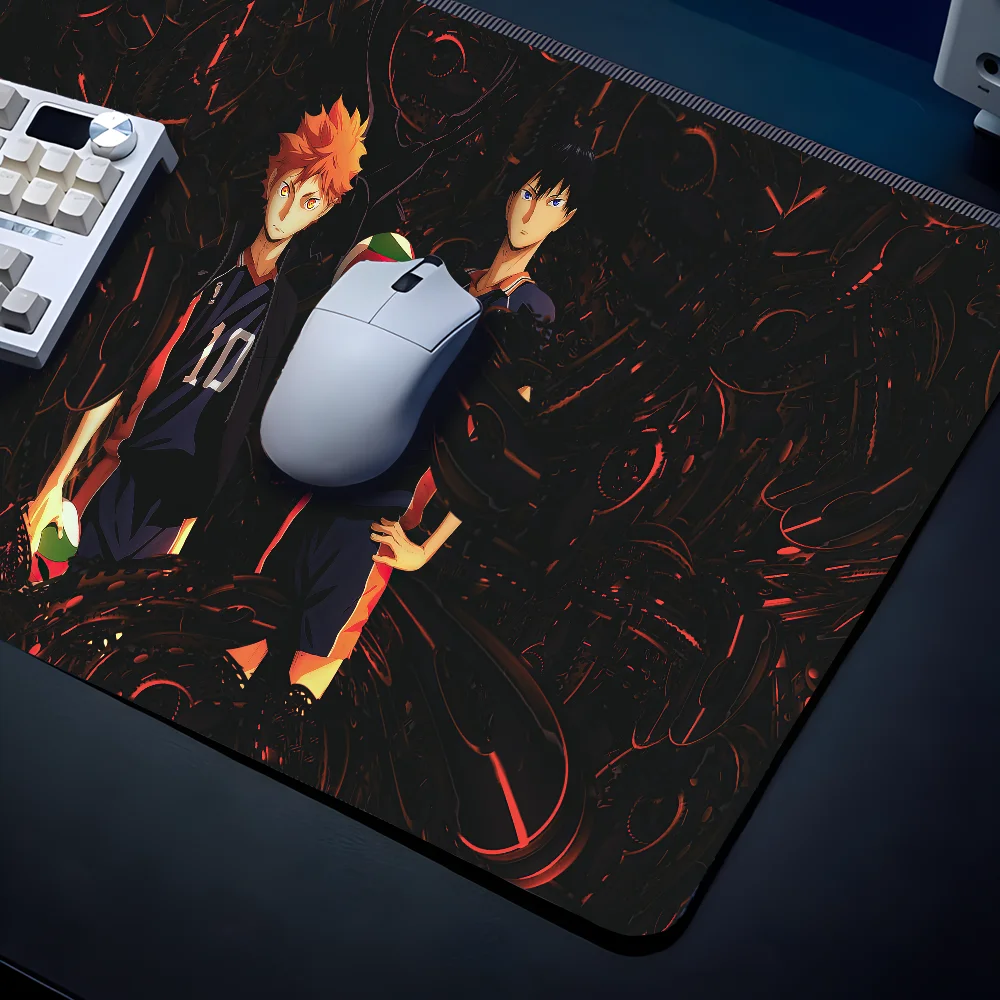 H-Haikyuu Mousepad Large Computer Gaming Accessories MousePads Desk Mats Anti-slip Laptop Soft Mouse Pad