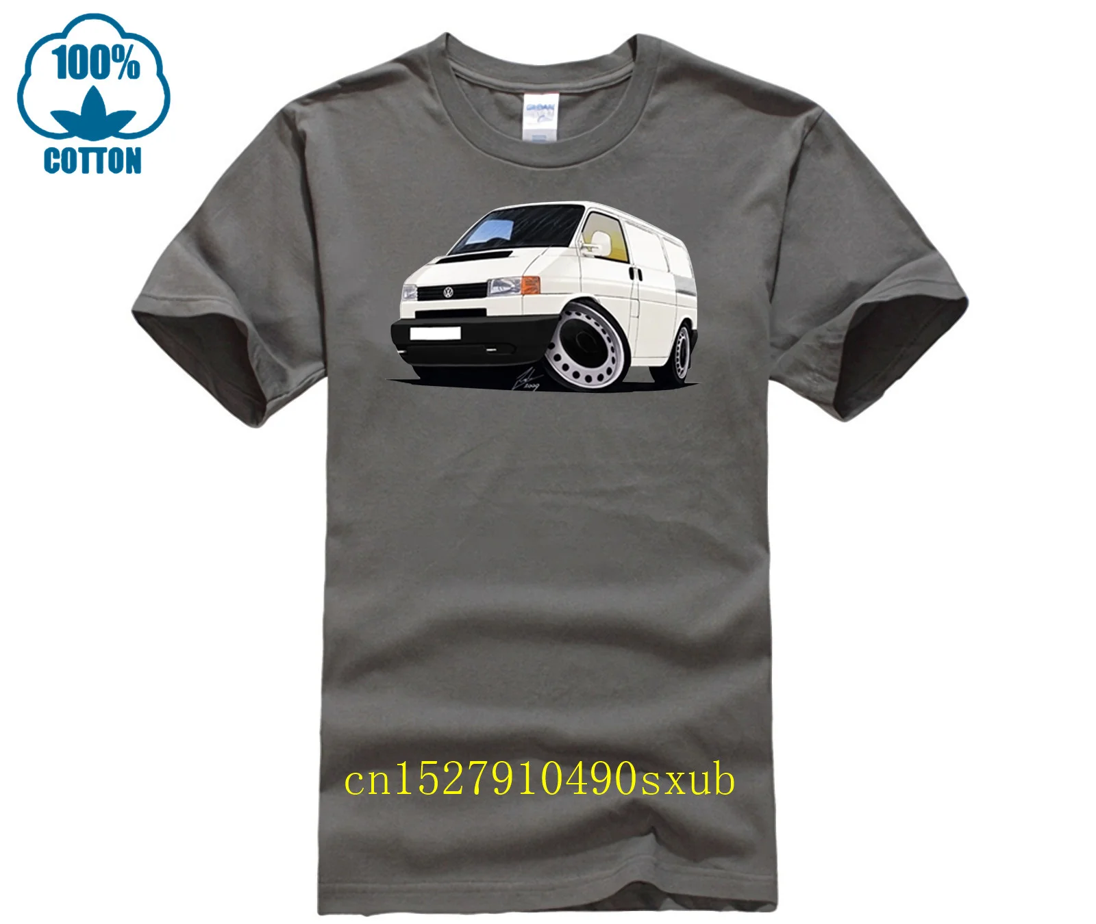 Mens Summer Shirts Short Sleeve Volkswagen T4 Transporter Mens Round Collar Short Sleeve T Shirts Cheap Homme Cool Tshirt