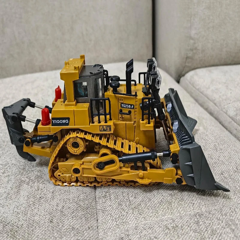 الأطفال سبيكة حفارة لودر أطفال بالريموت كنترول شاحنة قلابة نموذج سيارة Playse سيارة كهربائية لعبة الصبي الهدايا #4