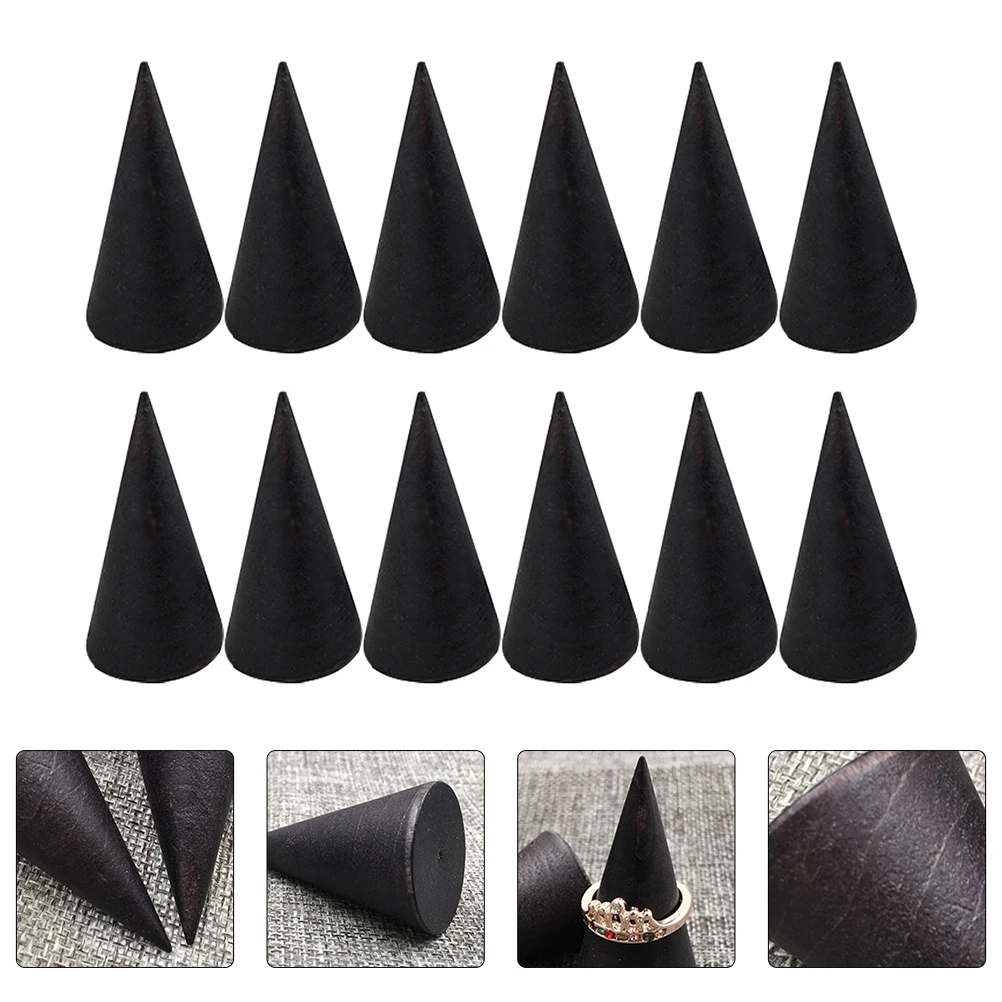 

12 шт., держатель для колец, дисплей для ювелирных изделий, браслет, конус, гайки, ремесленный проект, высокое качество, конус для колец, использование