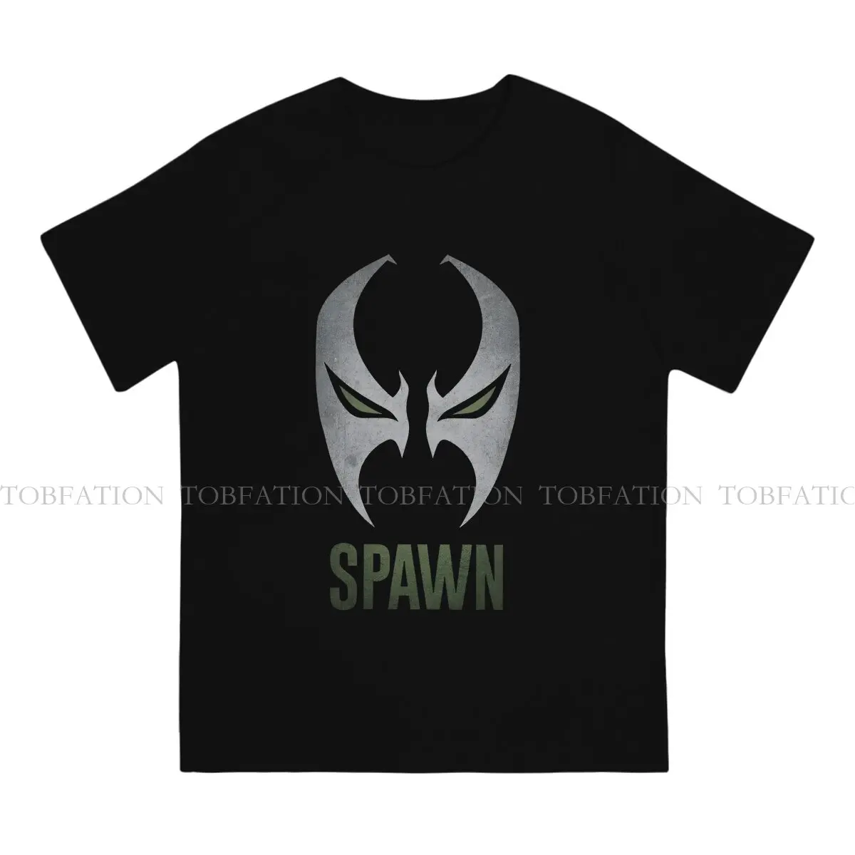 Spawn Comic Pure Cotton TShirt Spawn Mask Basic T Shirt Homme Men Tee Shirt New Design