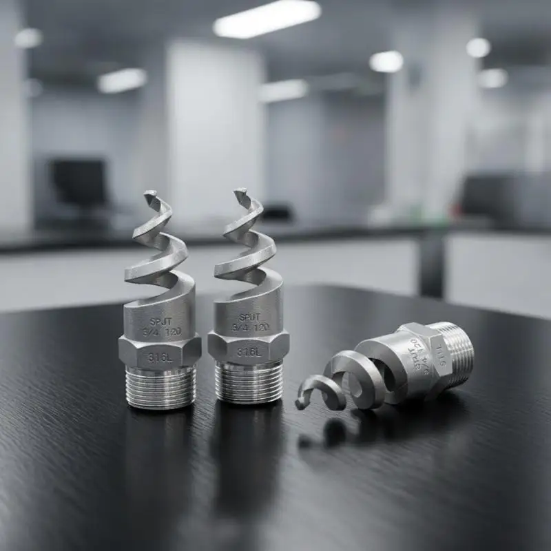 316L Male Thread Taper Atomizing Nozzle 1/4