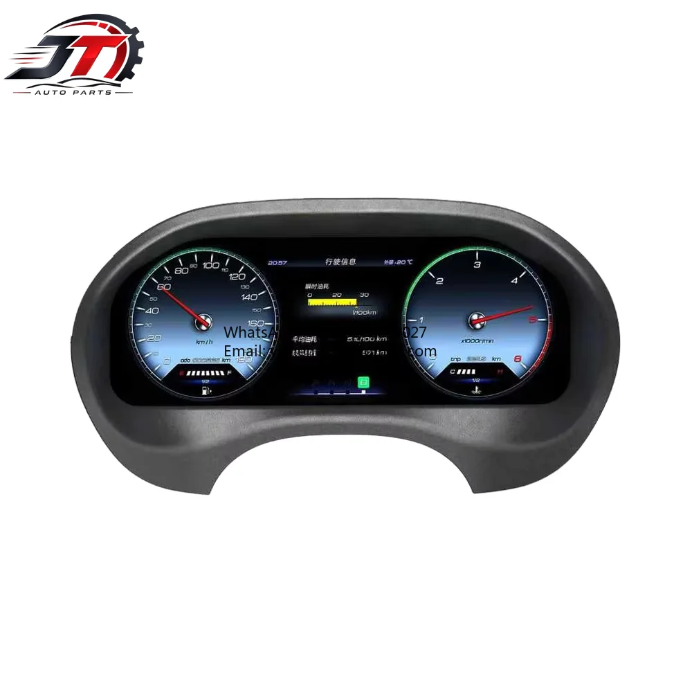 JT WEIJUNPRO 12.3 Inch Car Speedometer Panel Digital Dashboard Instrument Cluster For Benz For Vito 2024 Digital Player