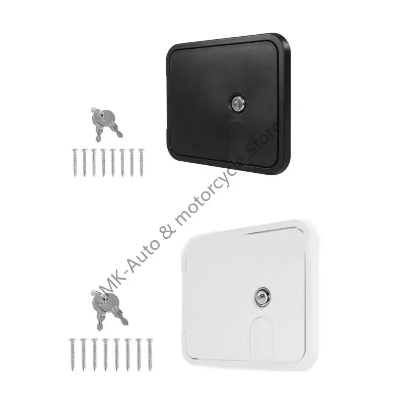 

RVs Electrical Cable Hatches Secure Caravans Access Panel Lightweight Design