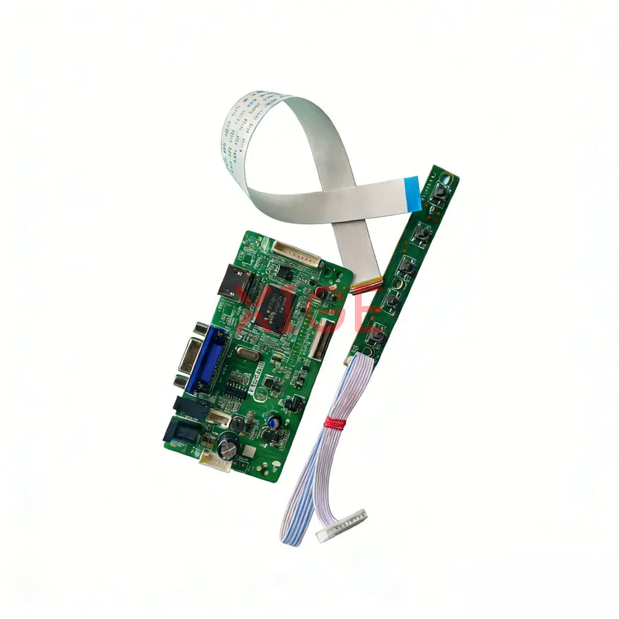 

Matrix Controller Drive Board Fit B156XTN08 B156XTN07 G156XTN02 B156XW04 Laptop Display VGA+HDMI 30Pin EDP 1366x768 1366*768 Kit