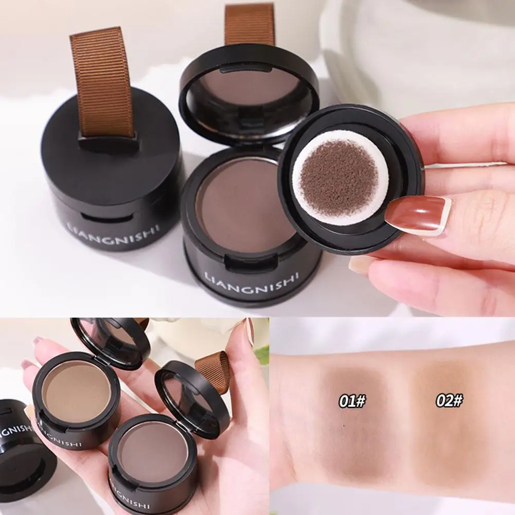 Haaransatz Füll pulver wasserdicht lang anhaltende Schatten auf modifizierte Concealer Kontur Haaransatz Styling machen Haar s1c6