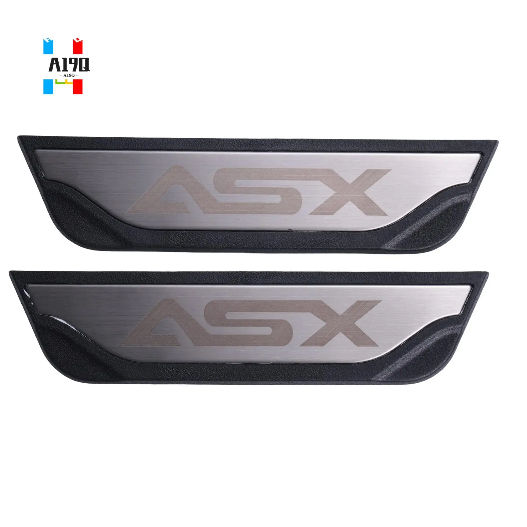 

A19Q-For Mitsubishi Asx Auto Accessories 2010 2019 Door Sill Protector Scuff Plate