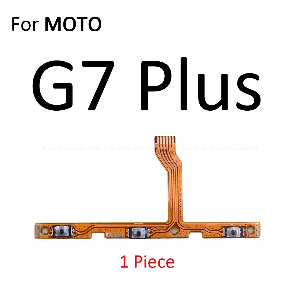 Power ON OFF Mute Switch Control Key Volume Button Flex Cable For Motorola Moto One G7 Power G6 G5S G5 E5 Plus P30 Play