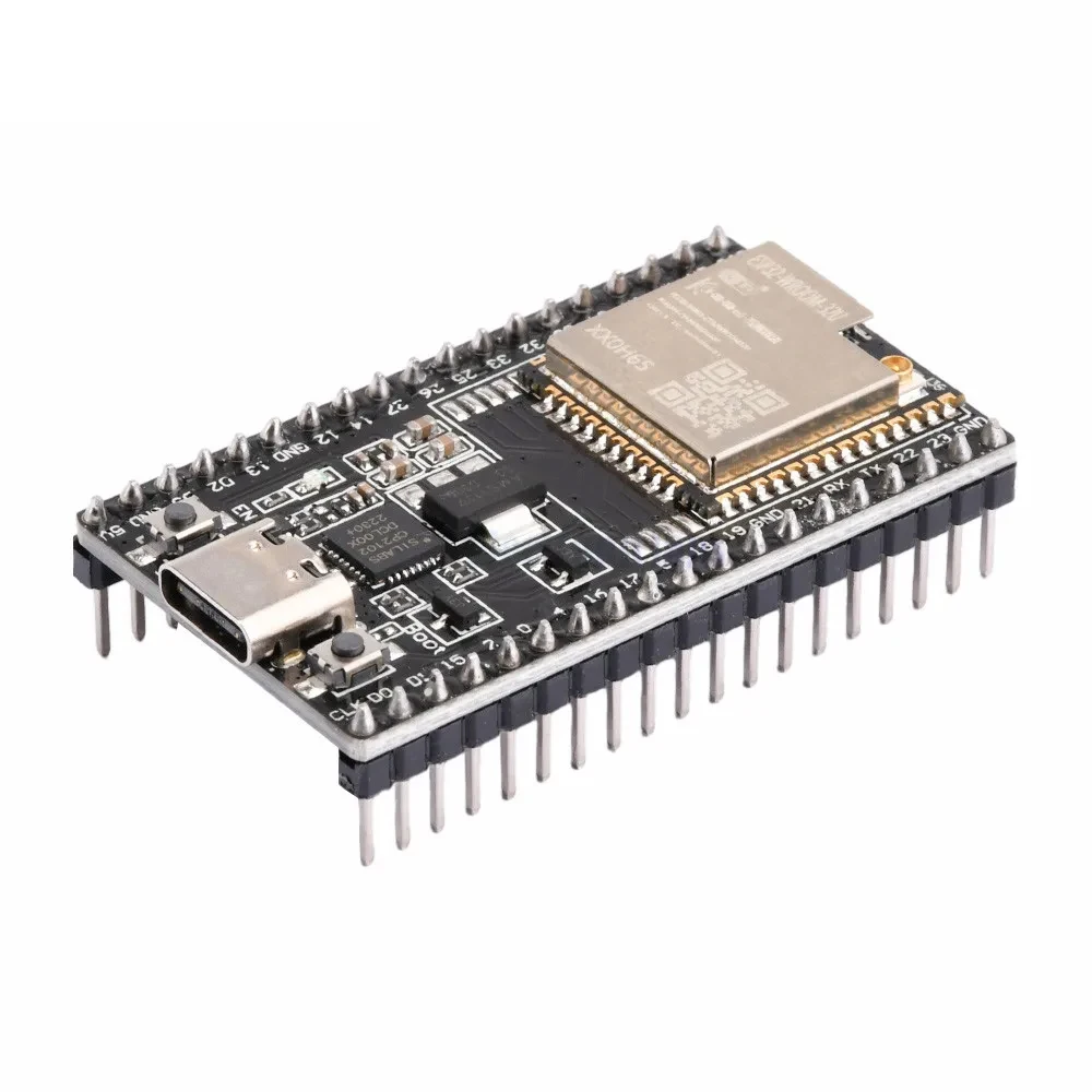 

WIFI+Bluetooth Development Board ESP32 DevKitC Based Equipped with ESP32 WROOM-32D 32U ESP32 WROVER Module IoT NodeMCU-32 TYPE-C