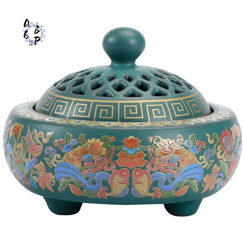 A68P-1 PCS Incense Burner Stick Holder Line Incense Plate Sandalwood Coil Base Temples Yoga Studios