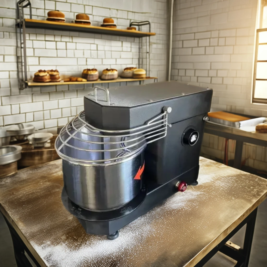 Home Use 5L 10L Spiral Dough Mixer With Removable Bowl 2kg 4kg Flour Pizza Dough Mixer