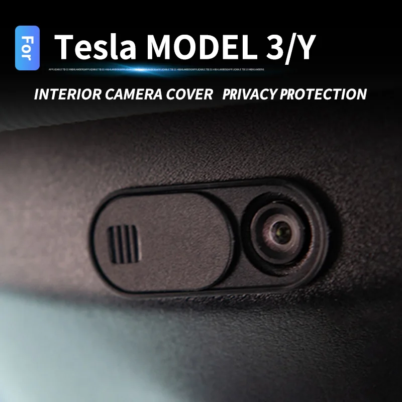 

For Tesla Model 3 Y 2021 2022 Camera Cover Car Interior Camera Protection Cover Retrofit Accessories Car Supplies
