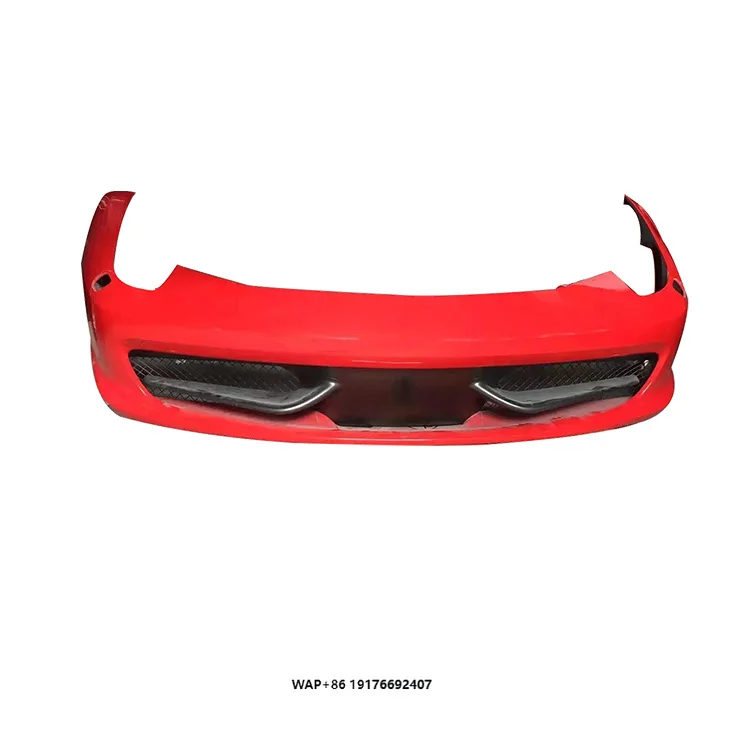 Hot Sale Car Front Rear Bumper Chin Vors Style Metal Material Body Kit for Fer Rari 458 Bodykit