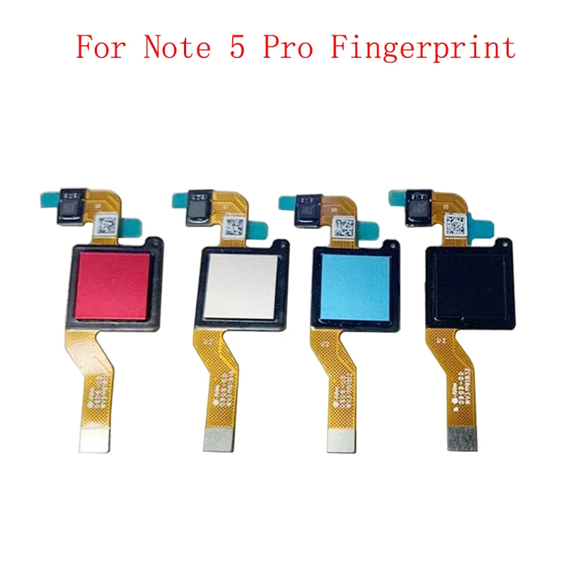 

Датчик отпечатков пальцев, кнопка «Домой», гибкий ленточный кабель для Redmi Note 5 Pro, запасные части для сенсорного датчика