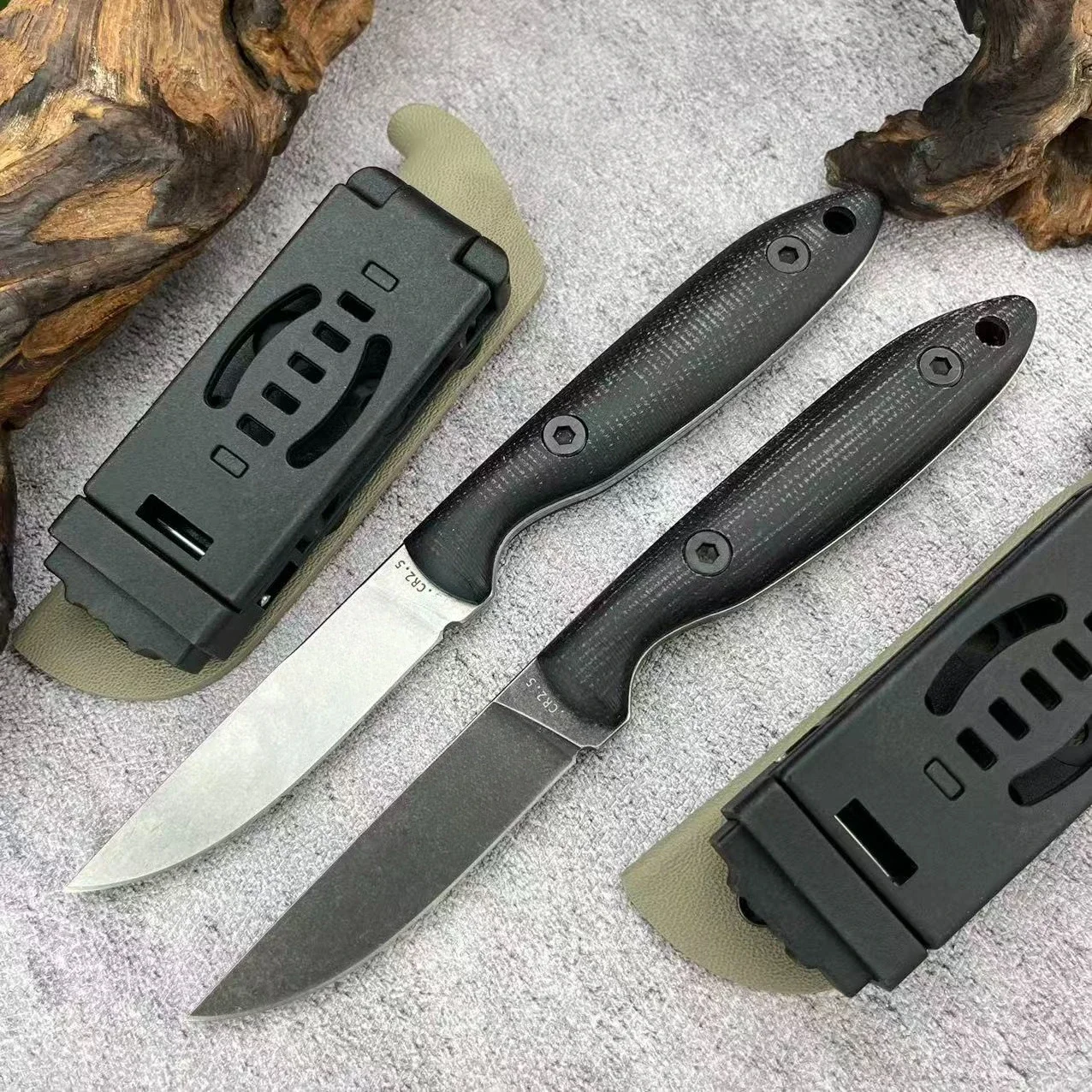Pacaya Hochhärte D2 Stahl Wander- und Kletterwerkzeuge Outdoor Feststehendes Messer Langlebiger Camping- und Angelmesser Täglicher Schneidewerkzeug Geschenke – Detail 7