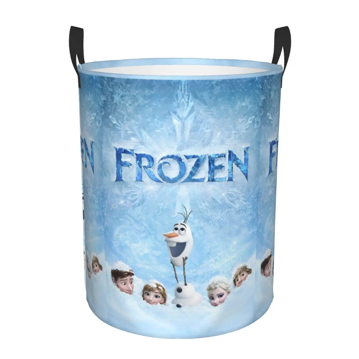 Frozen Elsa Princess Kids Toys Storage Basket for PlayRoom Decor Gift Laundry Hamper Baskets