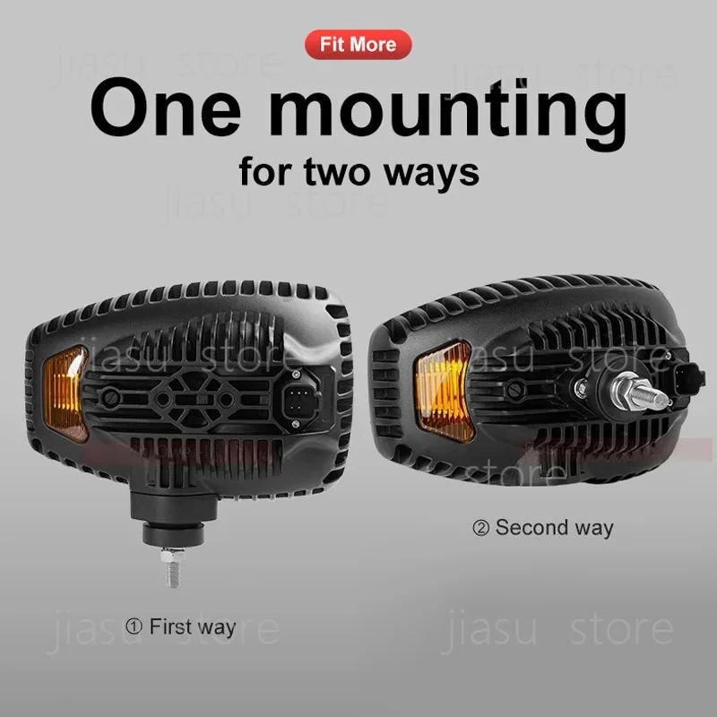 Wheel loader R112 LED driving light 9-inch high and low beam LED tractor light