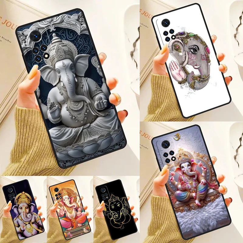 Lord Ganesha Case For Samsung Galaxy S24 Plus S23 S20 S21FE Lite S22 Ultra Note 20 S8 S9 S10 Phone Coque