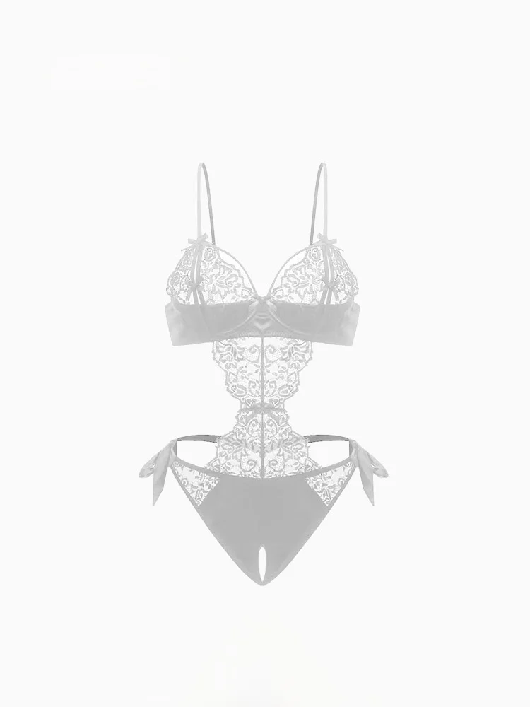 ชุดนอนลูกไม้เซ็กซี่สำหรับผู้หญิง กางเกงเอวสูง ดีไซน์ดั้งเดิม สไตล์บริสุทธิ์ คอลเลคชั่นฤดูร้อน