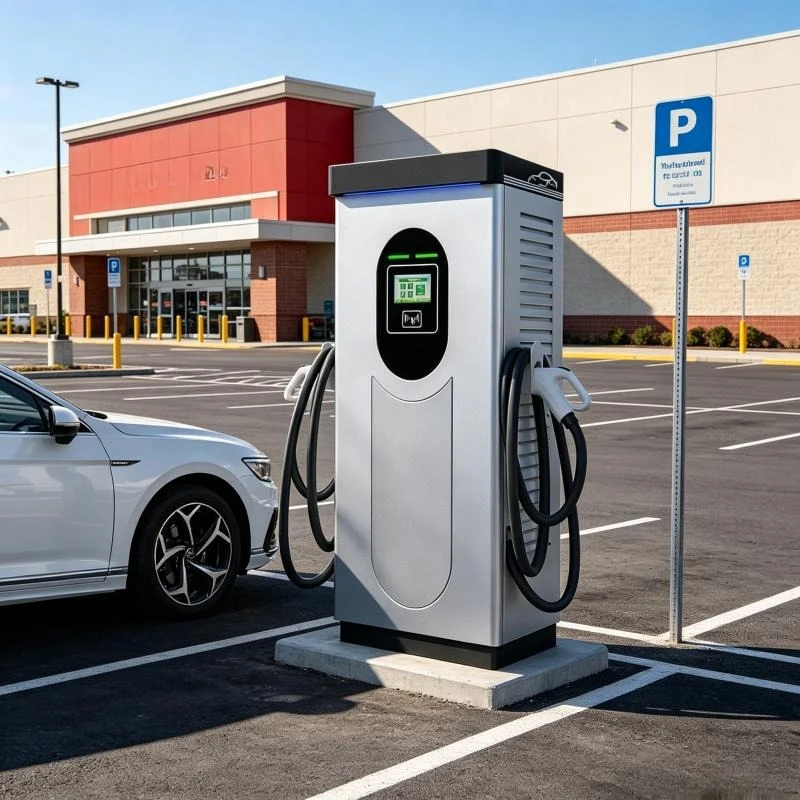High Quality 120kw CCS2 Commercial EV Car Chargers DC Fast Charging Station with RFID Function CE Certified Direct Factory Sales