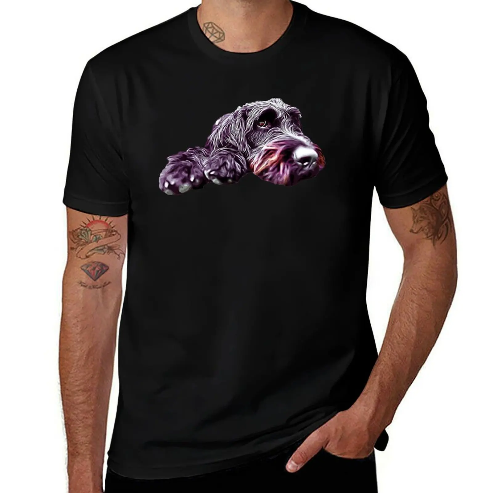 

Labradoodle Doodle Dog Poodle Mix Dog T-Shirt plus sizes plus size tops sports fans Short sleeve tee designer t shirt men