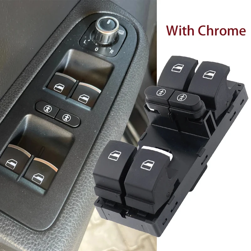 For VW Touran Sharan Touareg For Seat Alhambra 2011-2016 7P6959857 7L6959857E 7L6959855B Electric Power Window Control Switch