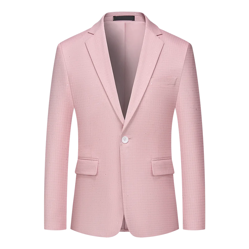 

2025 high-quality, fashionable, British-style, stylish, versatile and trendy business casual men's suit jacket