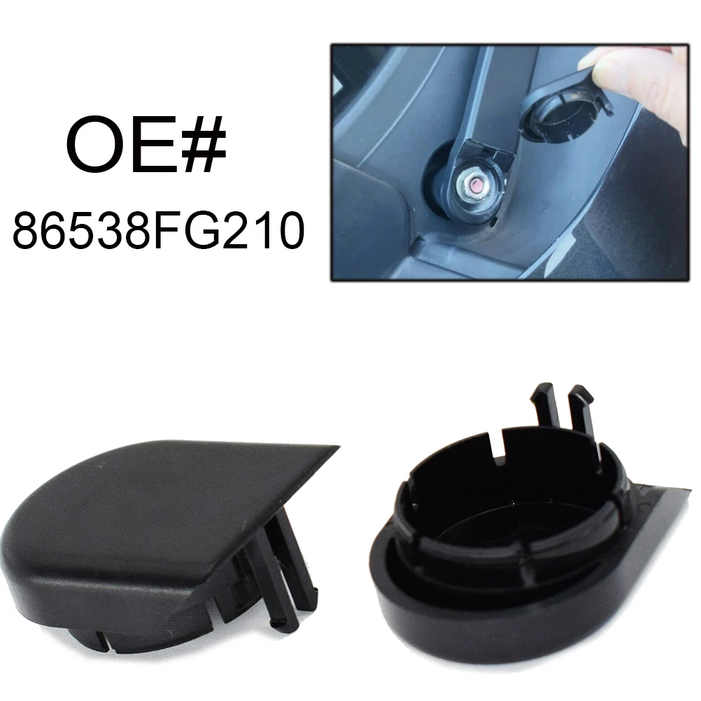 Car Wiper Arm Head Nut Cover Cap Wiper Arm Bolt Cover For Mazda 6 GH Atenza 5 CW CX-5 CX-7 RX8 CX-9 TC GS1M-67-395 Replacement