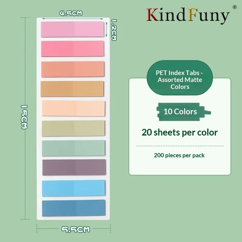 200 قطعة علامات صفحة ملاحظة لاصقة لطيفة قابلة لإعادة الاستخدام ملف مؤشر علامات التبويب ملصقات الصفحة مقاوم للماء أعلام سؤال خاطئ #6