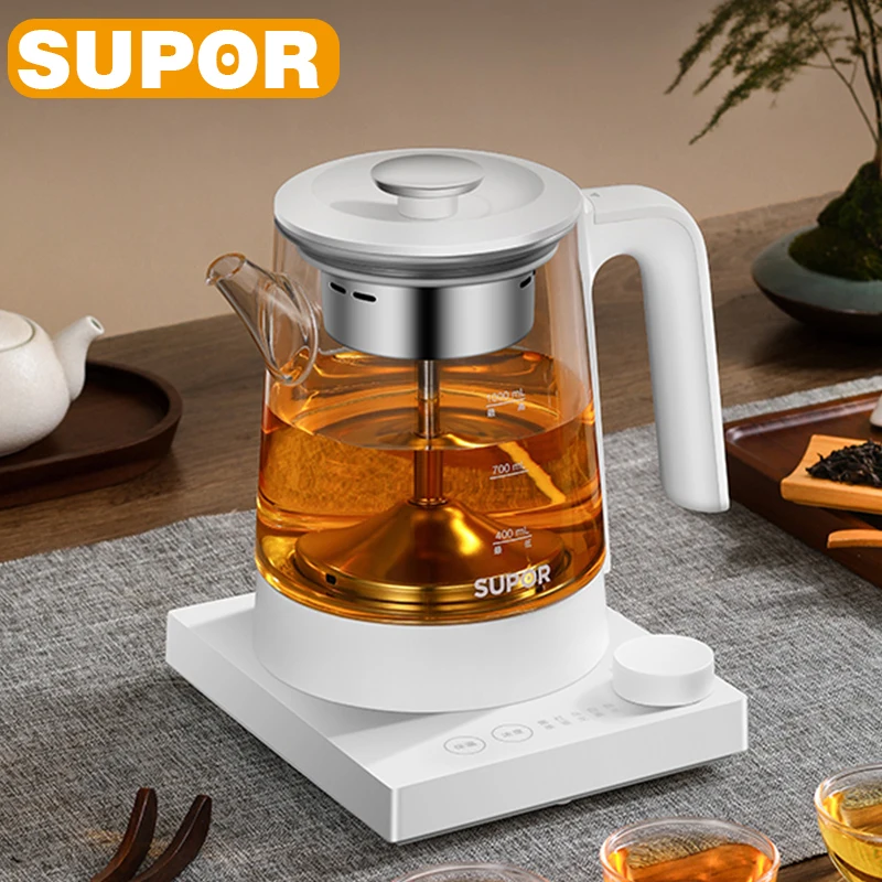 

SUPOR 1L Electric Kettle Automatic Spray Teapot with Filter Multifunctional Glass Teapots Thermo Pot Home Boil Water Kettle 220V