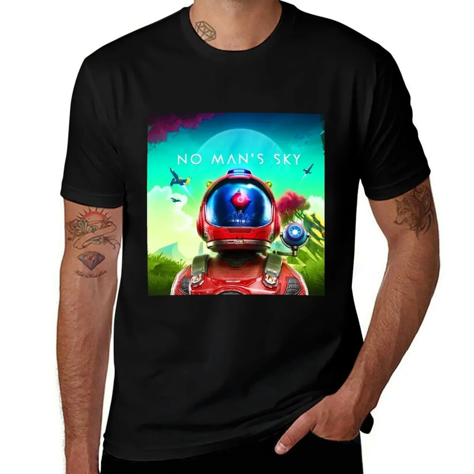

No Mans Sky Games Galaxy T-Shirt T-shirts man luxury designer funny gifts t shirts for men pack