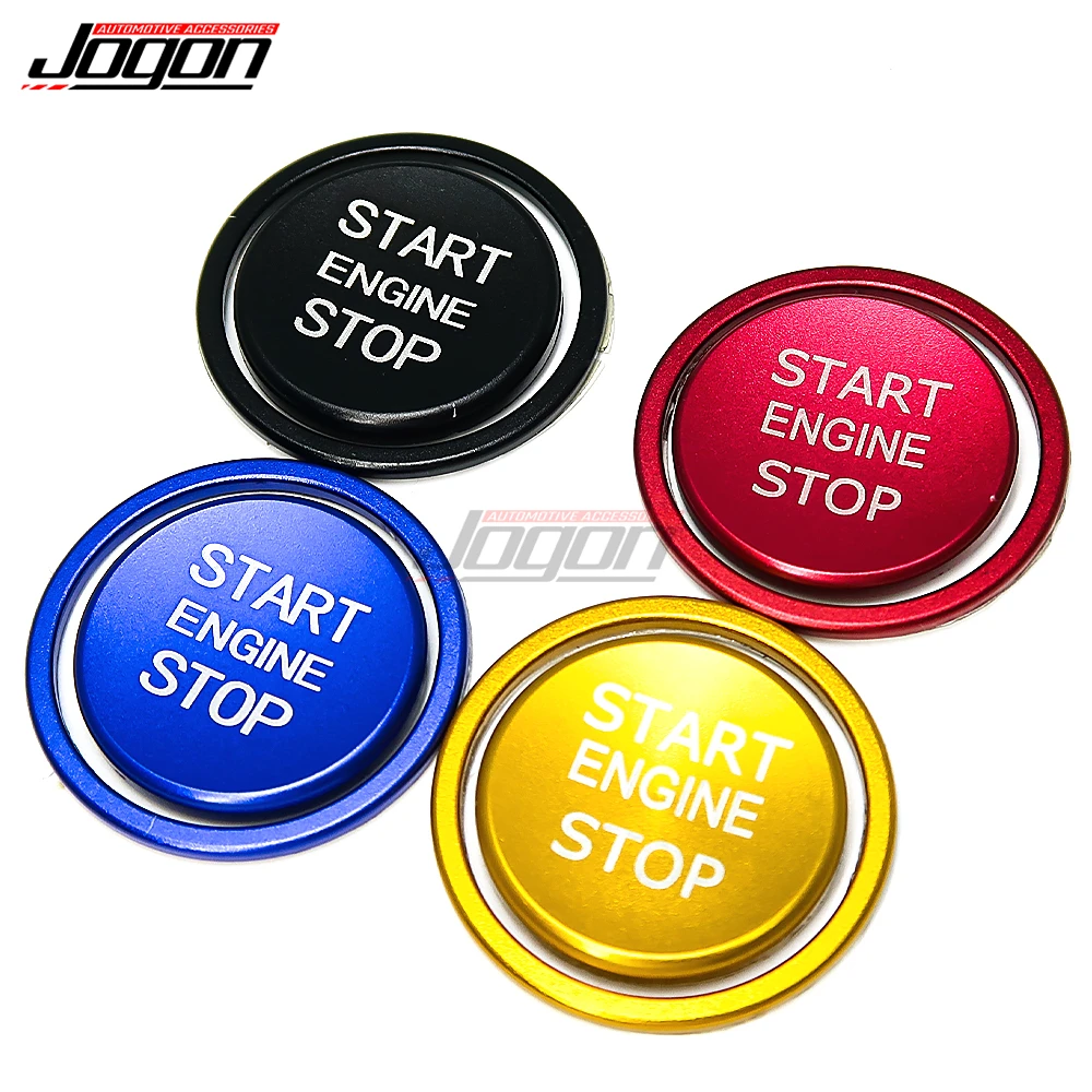 Auto Motor Start Stop Taste Ring Abdeckung Trim Für Volkswagen Magotan Passat B8 Arteon CC Jetta Golf MK7 T-roc Auto Zubehör