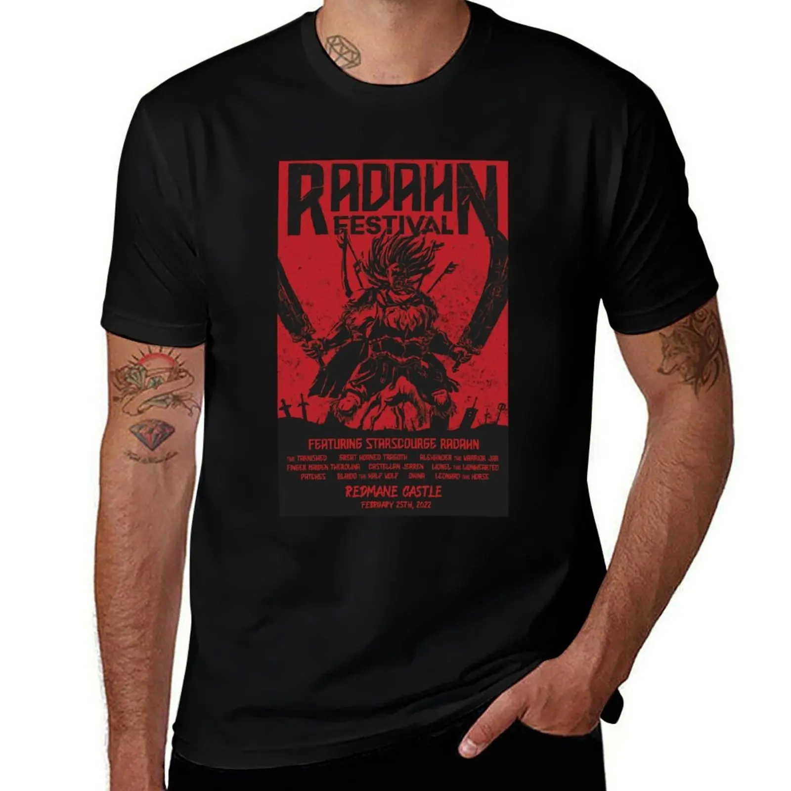 

Radahn Festival T-Shirt Simple Print Design T-Shirt