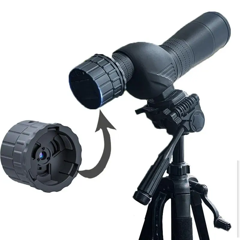 

Digital Telescopes Camera Record WIFI APP 2.5K Video 16mp Image Timelapse 1500mAh for 24mm- 50mm Eyepieces Diameter