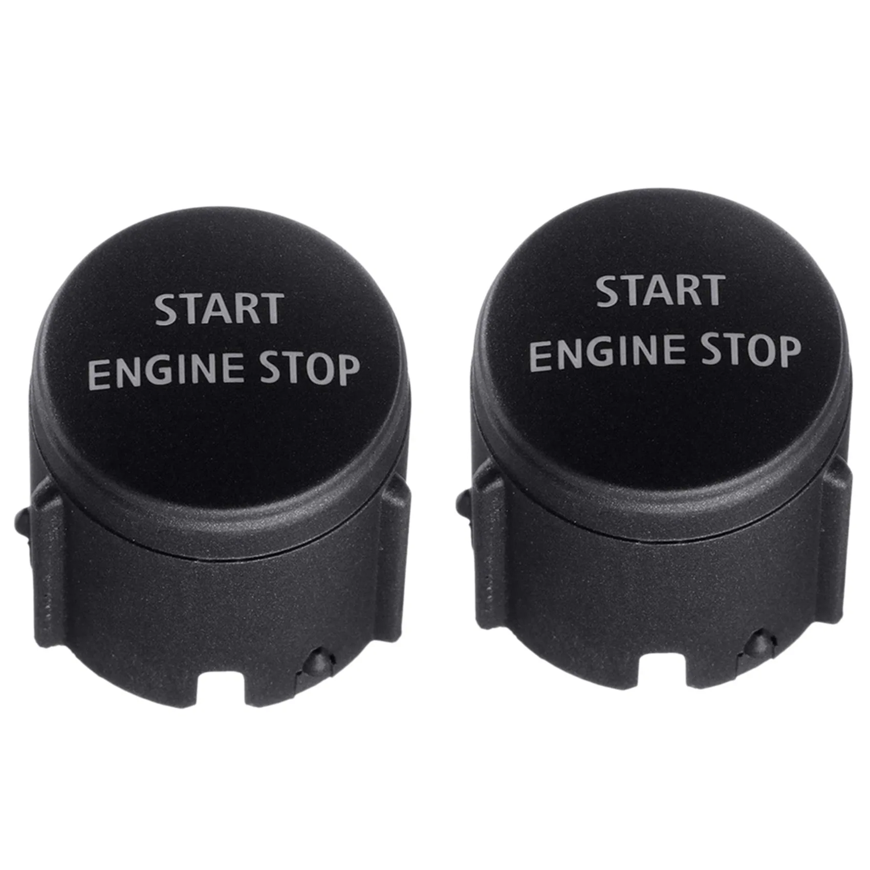 Classy-2X Start Stop Engine Switch Push Button Cover For Land Rover Range Rover Sport Edition 10-16 Discovery 4 10-13 Black view 5