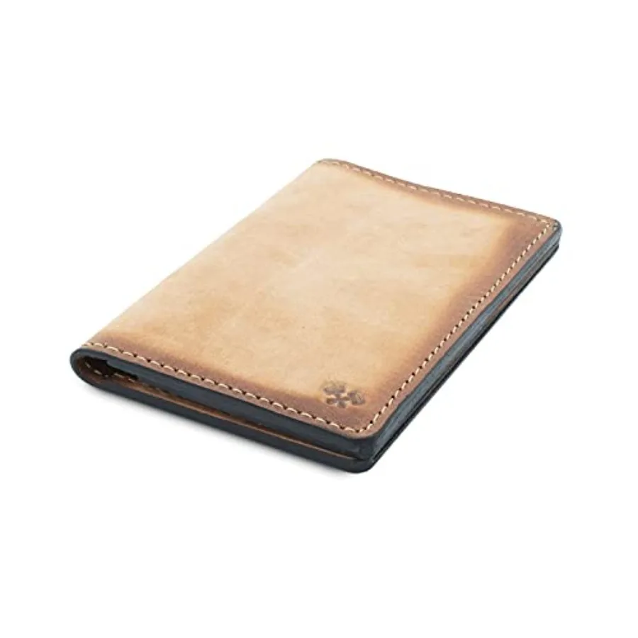 

Leather Passport Holder for Men Made in USA 3.5" x 5.5" Field Notes Cover