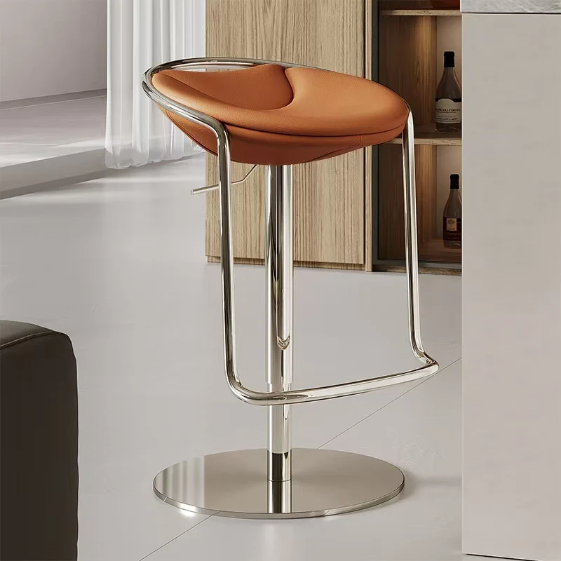 كراسي بار اقتصادية مريحة وبسيطة من Beauty Metal Bistro، أثاث منزلي أنيق عالي الجودة ومحمول من Banqueta