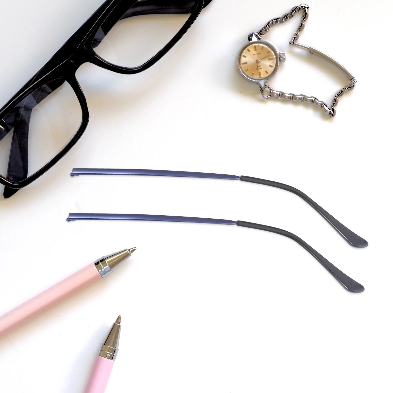 1 زوج نظارات معدنية الذراع الساقين استبدال للنظارات الشمسية دائم العالمي صالح طقم تصليح معبد حماية العمل #4