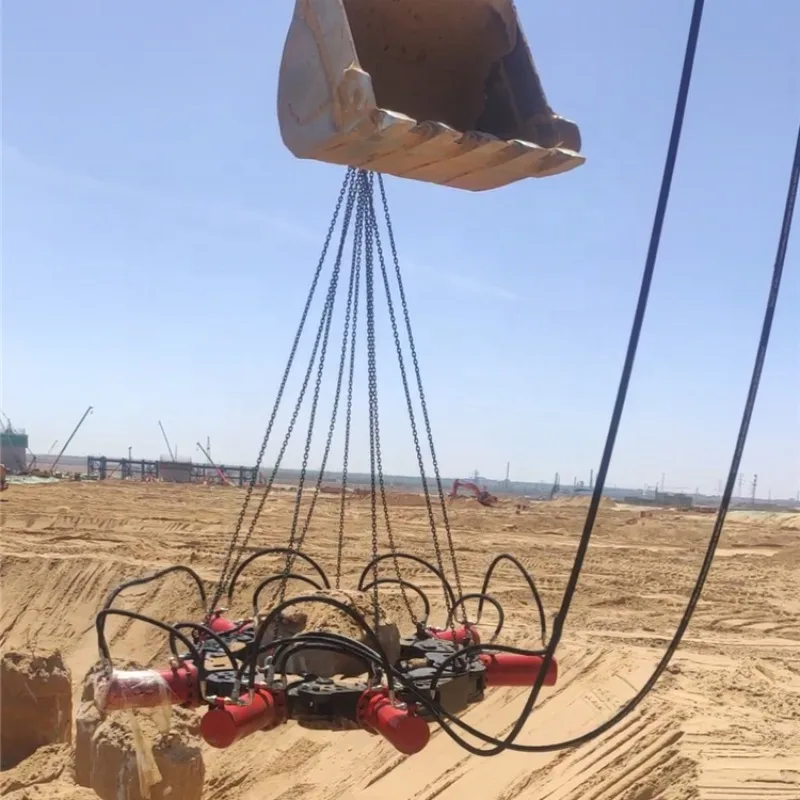 Matched Hydraulic Pile Breaker Customized High Performance Concrete Hydraulic Pile Breaker 400-2500mm Pile Breaking Machine