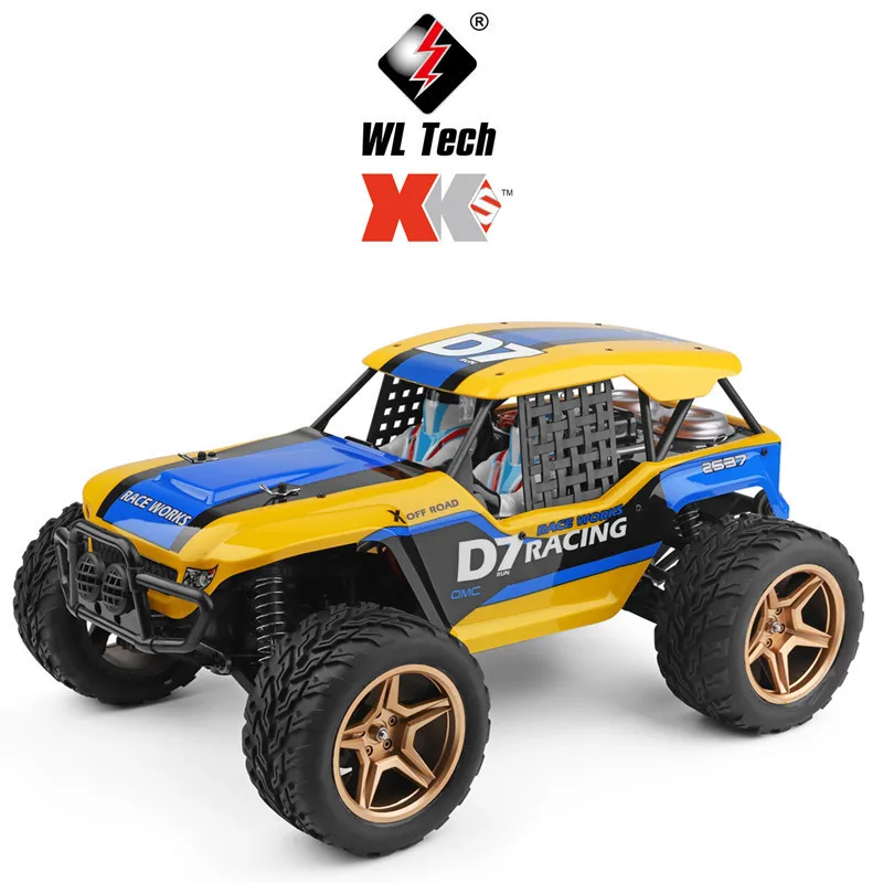 New Wltoys 12402-A 1/12 4wd Monster Truck 550 Motor Rc Desert Buggy High-Speed 45km/H Waterproof Off-Road Car Holiday Gifts