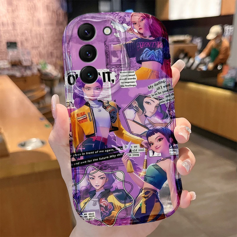 KPop D-Demon H-Hunters Case voor Samsung Galaxy A53 A50 A50S A36 A35 A34 A32 A30 A26 A25 A24 A20 A16 A15 A06 A05S A05 M555G Cover