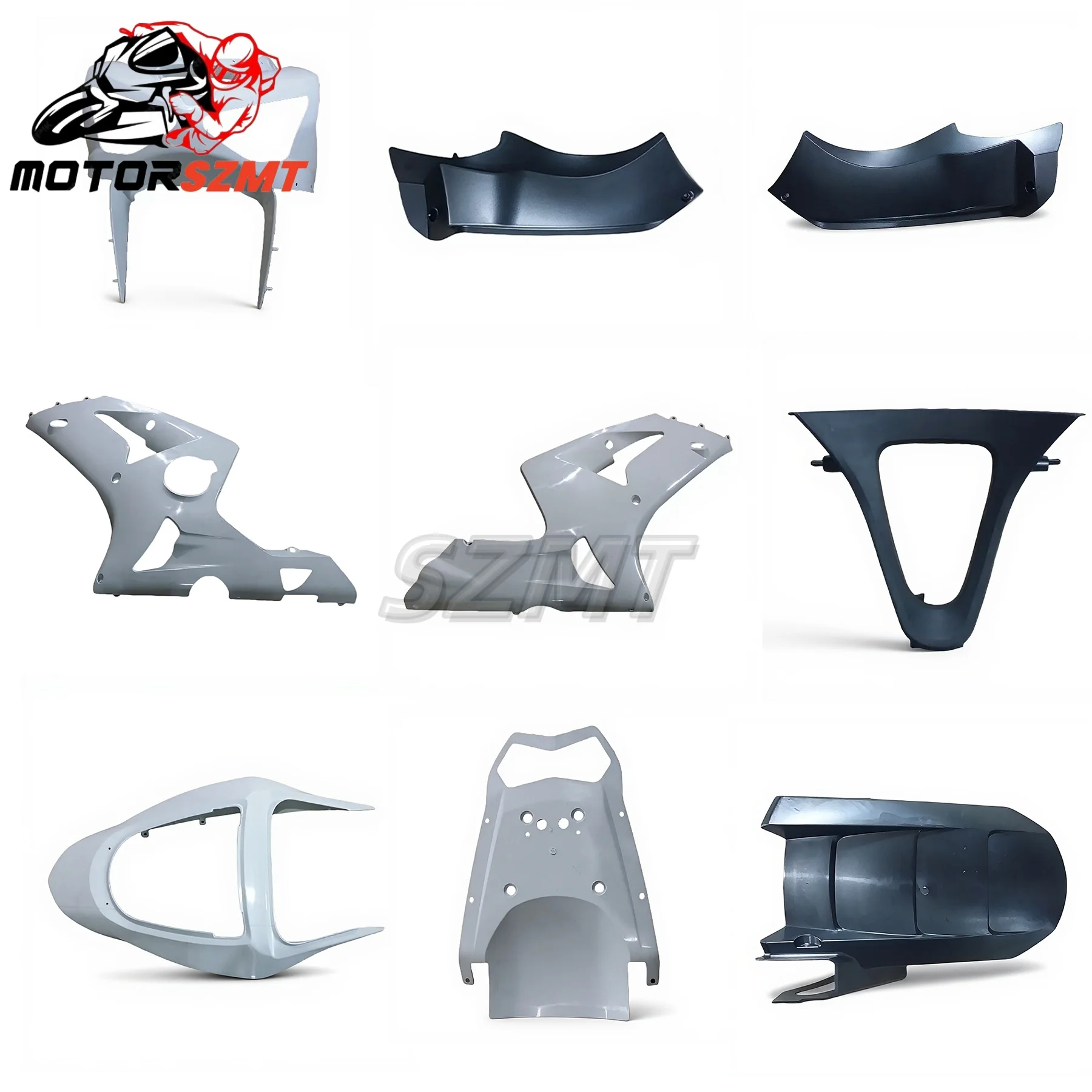 

Rear Upper Tail Seat Fairing Cowl Hydro Dipped Carbon Fiber Finish Pattern For KAWASAKI 636 2003