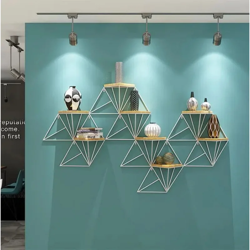

Customize.Modern and Minimalist Living Room Wall Decoration Wooden Shelves