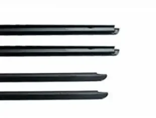 4 Pieces Outside Window Glass Rubber for Chery QQ Hatchback Black Moulding Sealing for QQ3 Weather Strip Not for Sedan