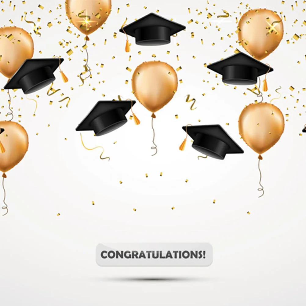 

Graduation Season Backdrop 90x150cm Premium Vinyl Cloth 3D Photo Background Photography Backdrop for Studio Party Decoration