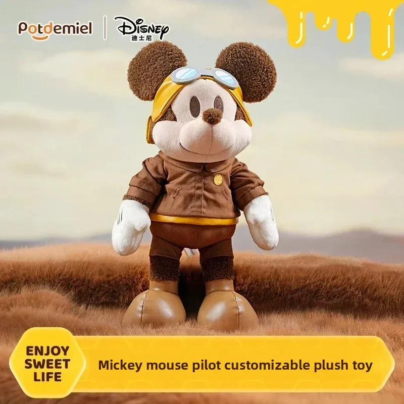 

Disney Official Honey Pot Mickey Plush | Poseable Skeleton Stuffed Toy | Cute Potdemiel Collection Birthday Gift Bestseller 2025