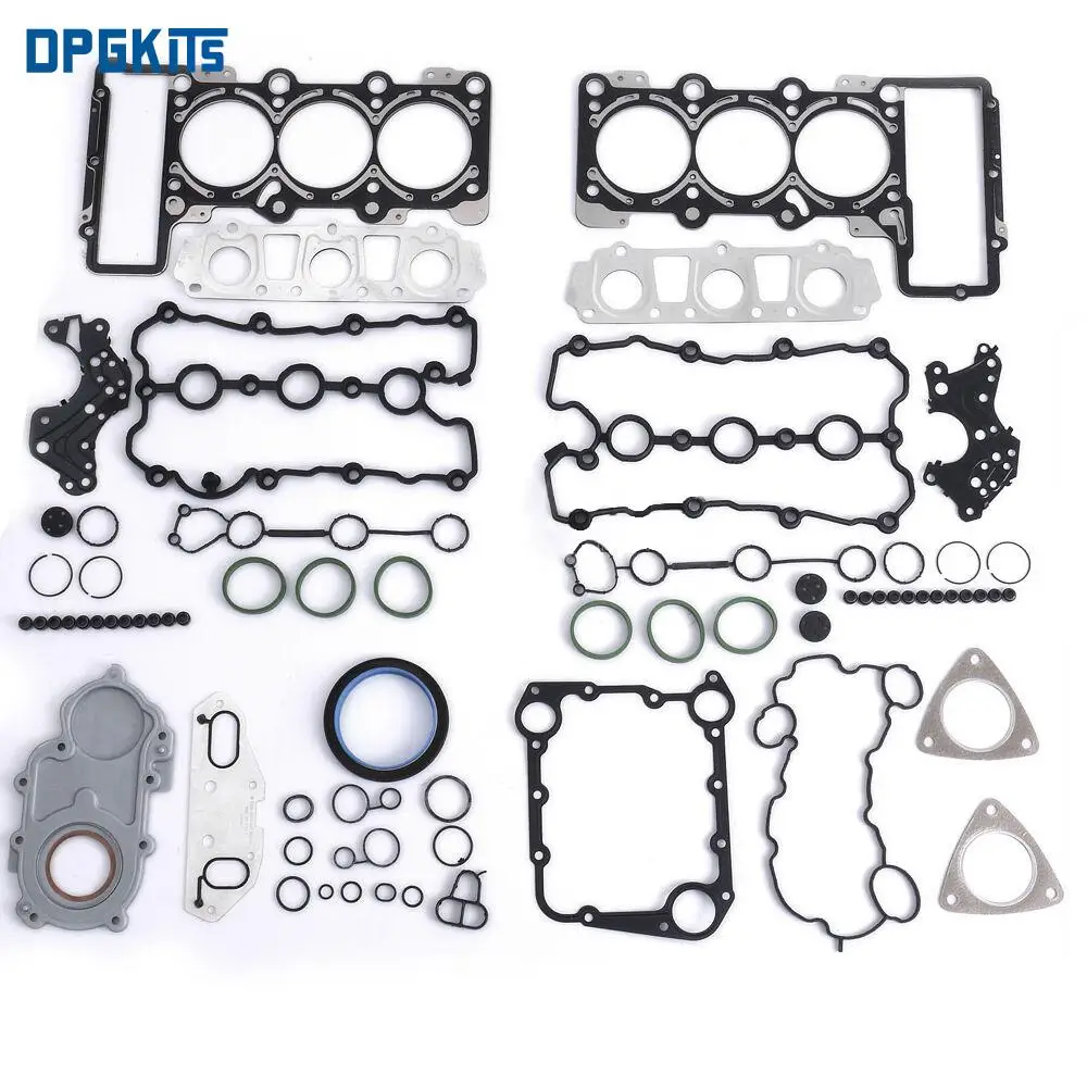 Engine Overhaul Gaskets Seals Kit 06E103148M 06E103484G 06E253039C For Audi A4 A6 A8 3.2L V6 DOHC 183kw 188kw Engine