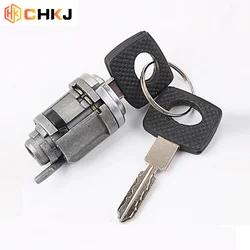 CHKJ Wide Key Ignition Switch Lock For Benz W124 C124 W201 Original Ignition Trunk Car Door Lock Core Barrel Switch Cylinder