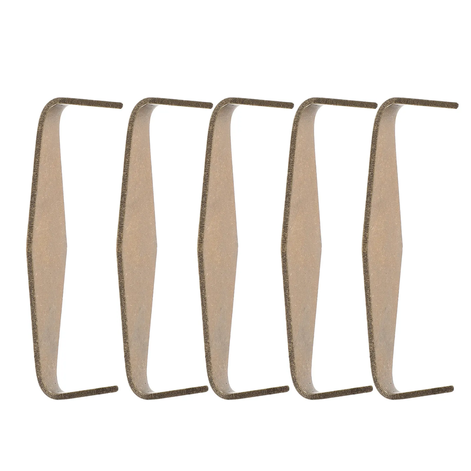 5Pcs Brass Staples Rectangle Metal Staple Double Prong Fastener Holder for Porcelain Ceramic Repair Pottery