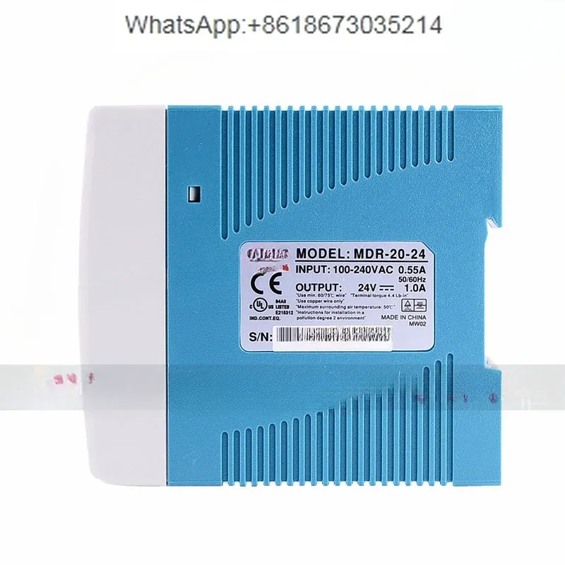 MDR-10/20/40/60/100W 5V/12V/24V/48V Rail 2A/4A Switching Power Supply